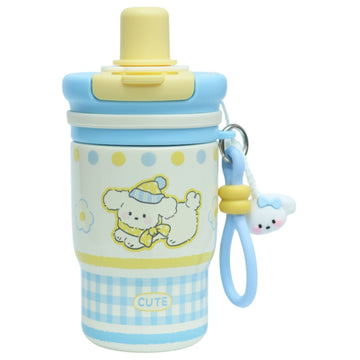 Little Angel - Kids Water Bottle 460Ml, 316 Stainless Steel Straw Cup