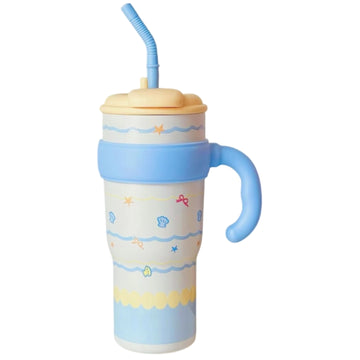 Little Angel - Kids Water Bottle 1100Ml 316 Stainless Steel Straw Cup