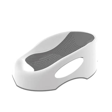 Little Angel - Baby Bath Seat Booster For Newborn For 3 - 6 Month - Grey