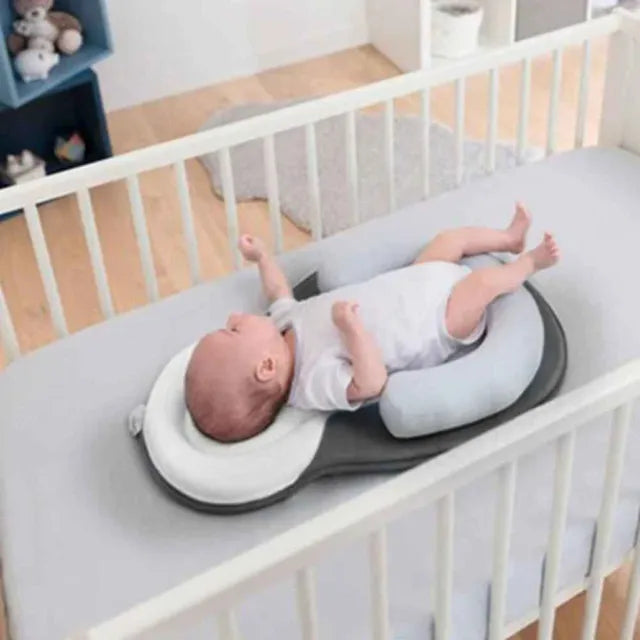 Little Angel - Baby Nest Lounger Cushion Bed Grey