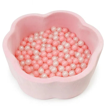 Little Angel – Soft Foam Ball Pit Baby Playpen and Ball Pool - 200 Balls Pink
