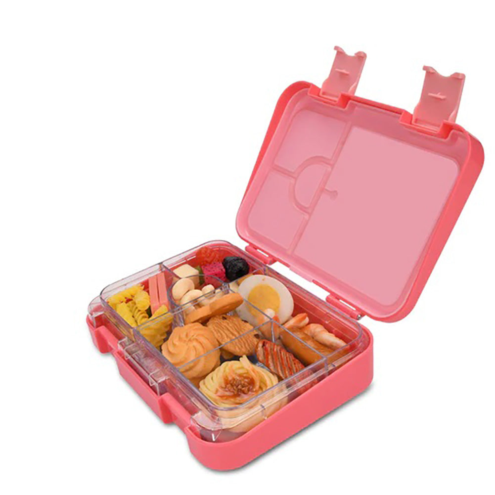 Little Angel - Kids Lunch Box With 6 Compartments - Pink