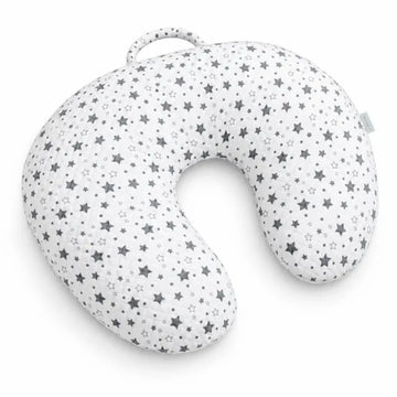 White&Grey - Baby Feeding Pillow - Star
