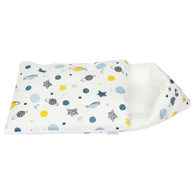 White&Grey - Baby Sleeping Bag Soft Bamboo Swaddle Nest - Planet