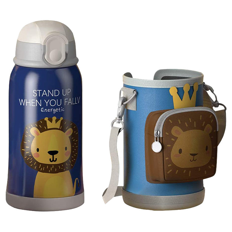 Little Angel - Kids 316 Grade Insulated Water Bottle - With Cover - 550ml - White, Blue, Purple, Pink, Green, Yellow (Copy)