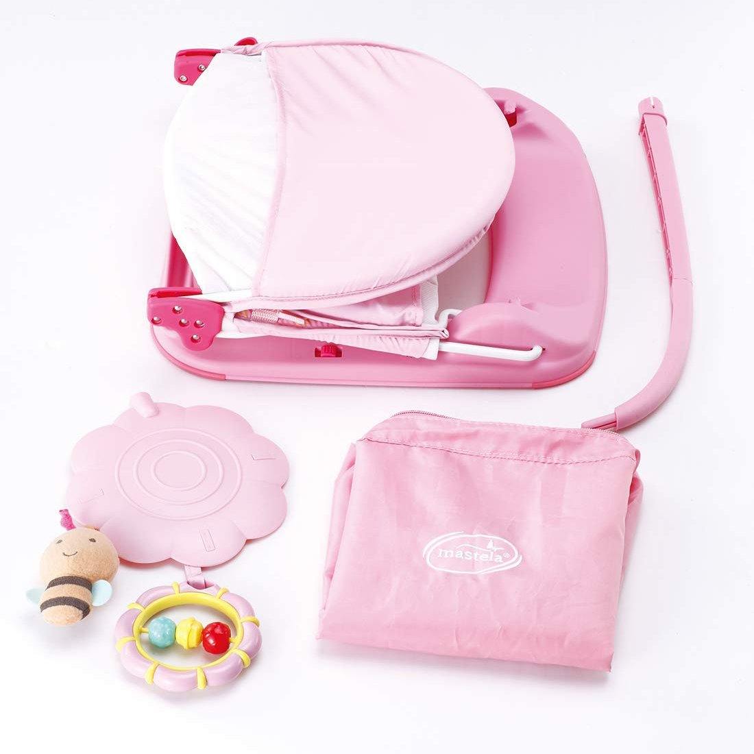 Masteal Baby Foldup Infant Seat- Pink - Little Angel Baby Store