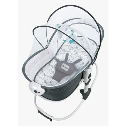 Mastela Baby Bassinet and Rocker 6 In 1 for Newborn to Toddler - Grey