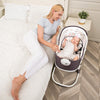 Mastela Baby Bassinet and Rocker 6 In 1 for Newborn to Toddler - Brown