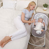 Mastela Baby Bassinet and Rocker 6 In 1 for Newborn to Toddler - Brown