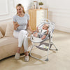 Mastela Baby Bassinet and Rocker 6 In 1 for Newborn to Toddler - Light Grey