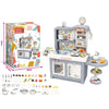 Kids Kitchen Pretend-play Toy for 3+ Years with 44 Accessories