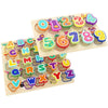 Topbright Kids Toys Educational Alphabet and Number Puzzle