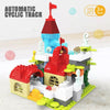 Spring Flower Kids Toys Multidimensional Castle Building Toy