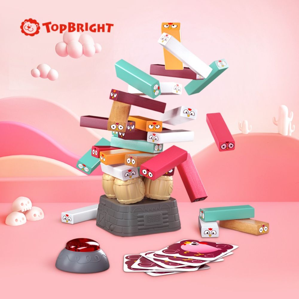 Topbright Kids Jenga Family Game for 3+ Years