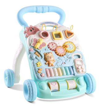 Little Angel Baby Toys 2-in-1 First Steps Piano Baby Walker
