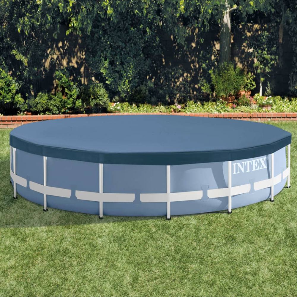 Intex Round Pool Cover - Blue (15ft x 10in)