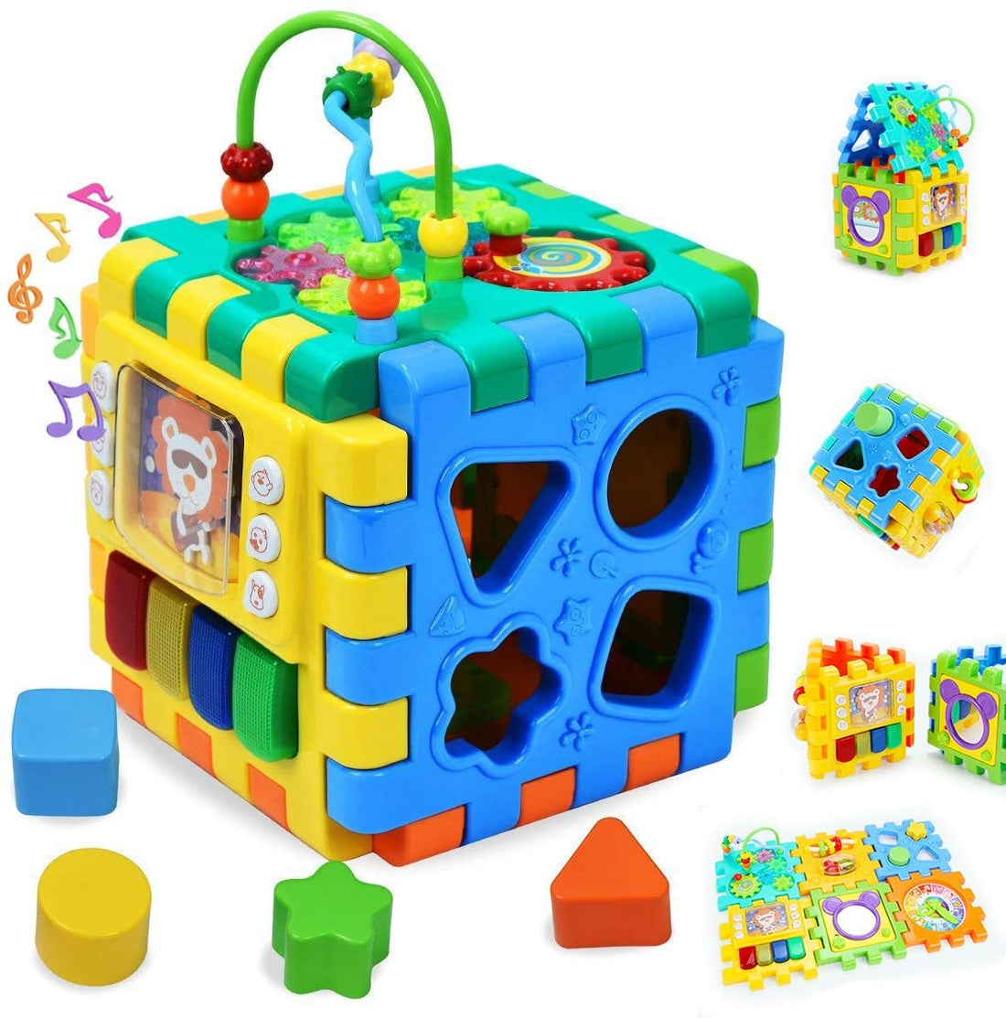 Goodway - Baby Toys Activity Musical Cube Toy for 2+ Years