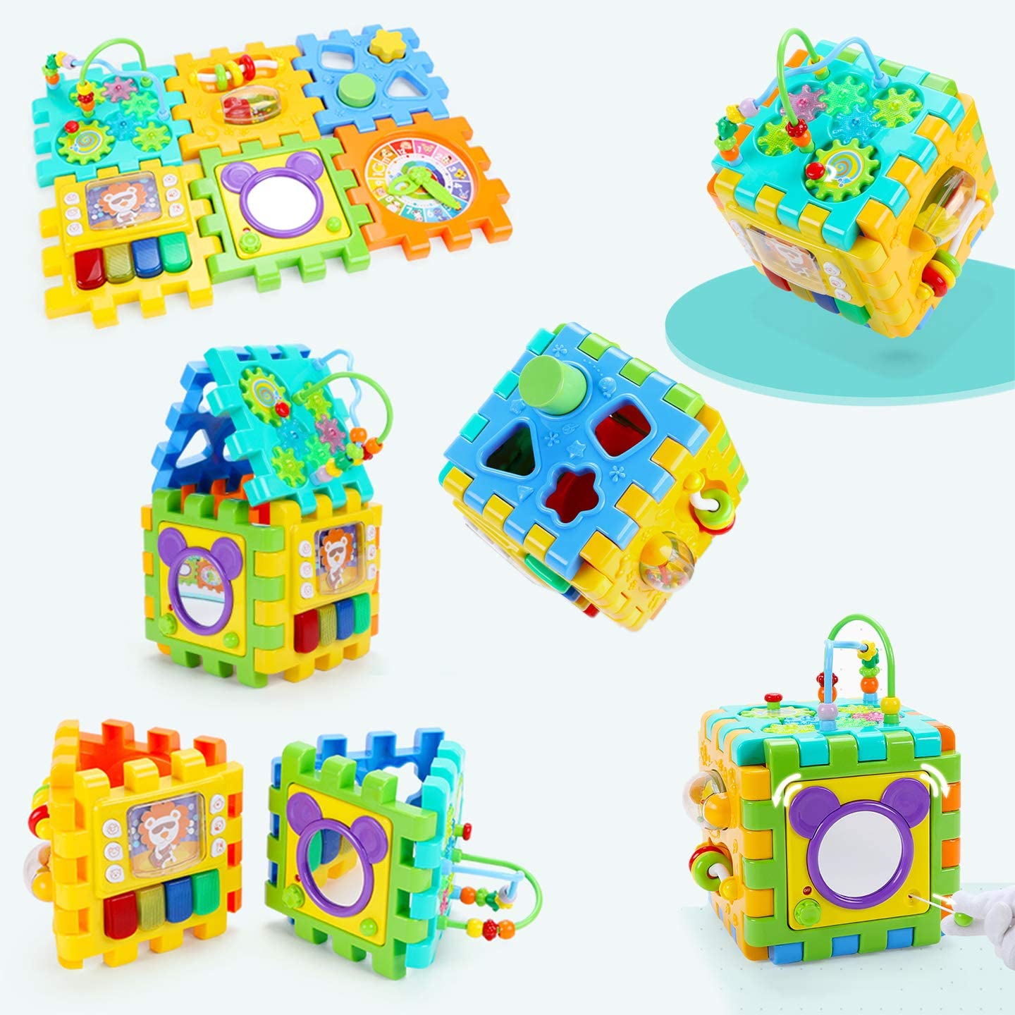 Goodway - Baby Toys Activity Musical Cube Toy for 2+ Years