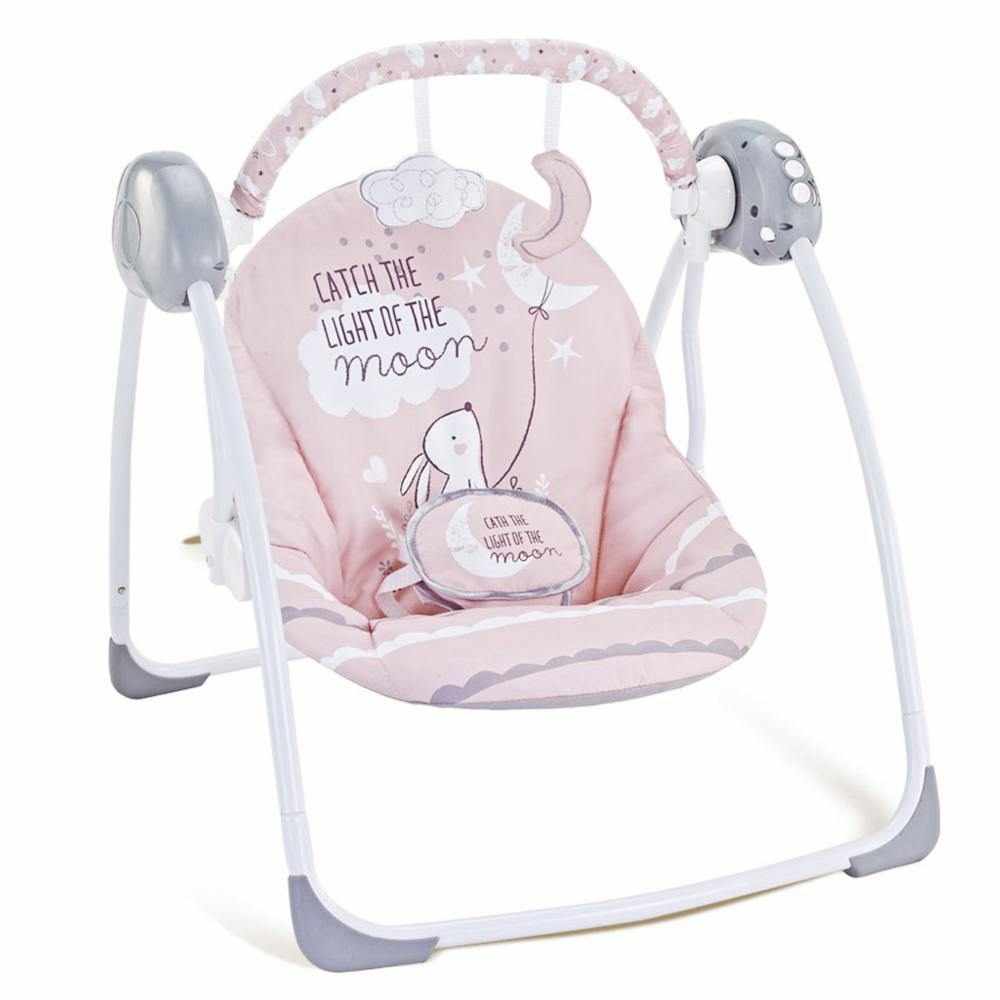 Fitchbaby Portable Deluxe Baby Swing-Pink - Little Angel Baby Store