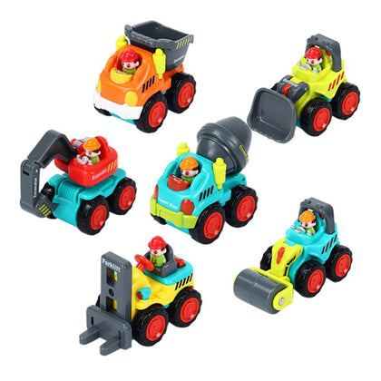 Hola Baby Toys Super Construction Vehicles 6 Pcs Set