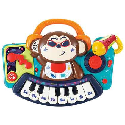 Hola Infant Toy Musical DJ Monkey Piano Keyboard