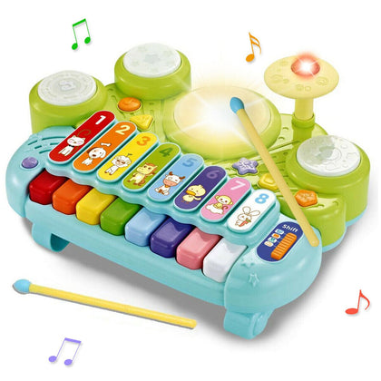 Goodway - Baby Toys Musical Piano & Drum for 2+ Years
