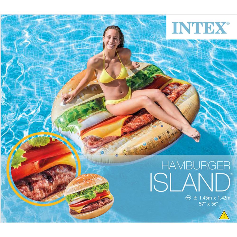 Intex Hamburger Island Float