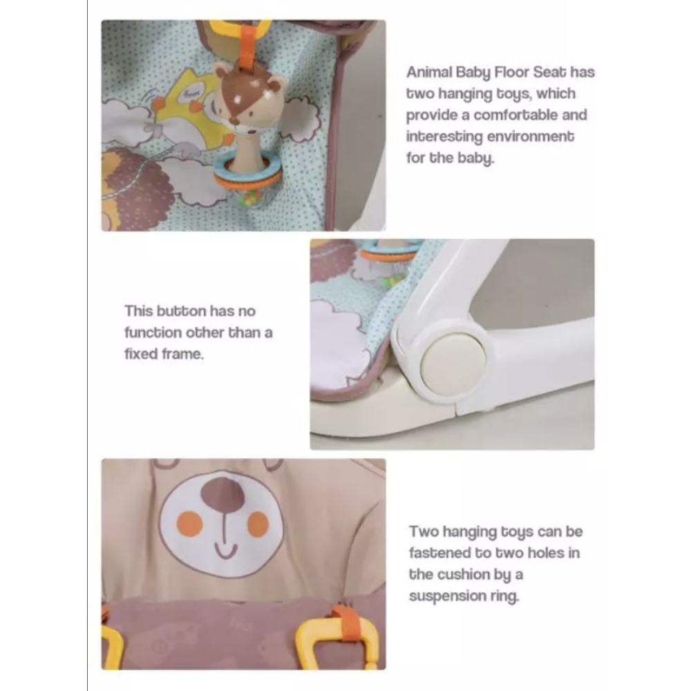 Little Angel Baby Chair Activity Booster Seat for 6+ Months
