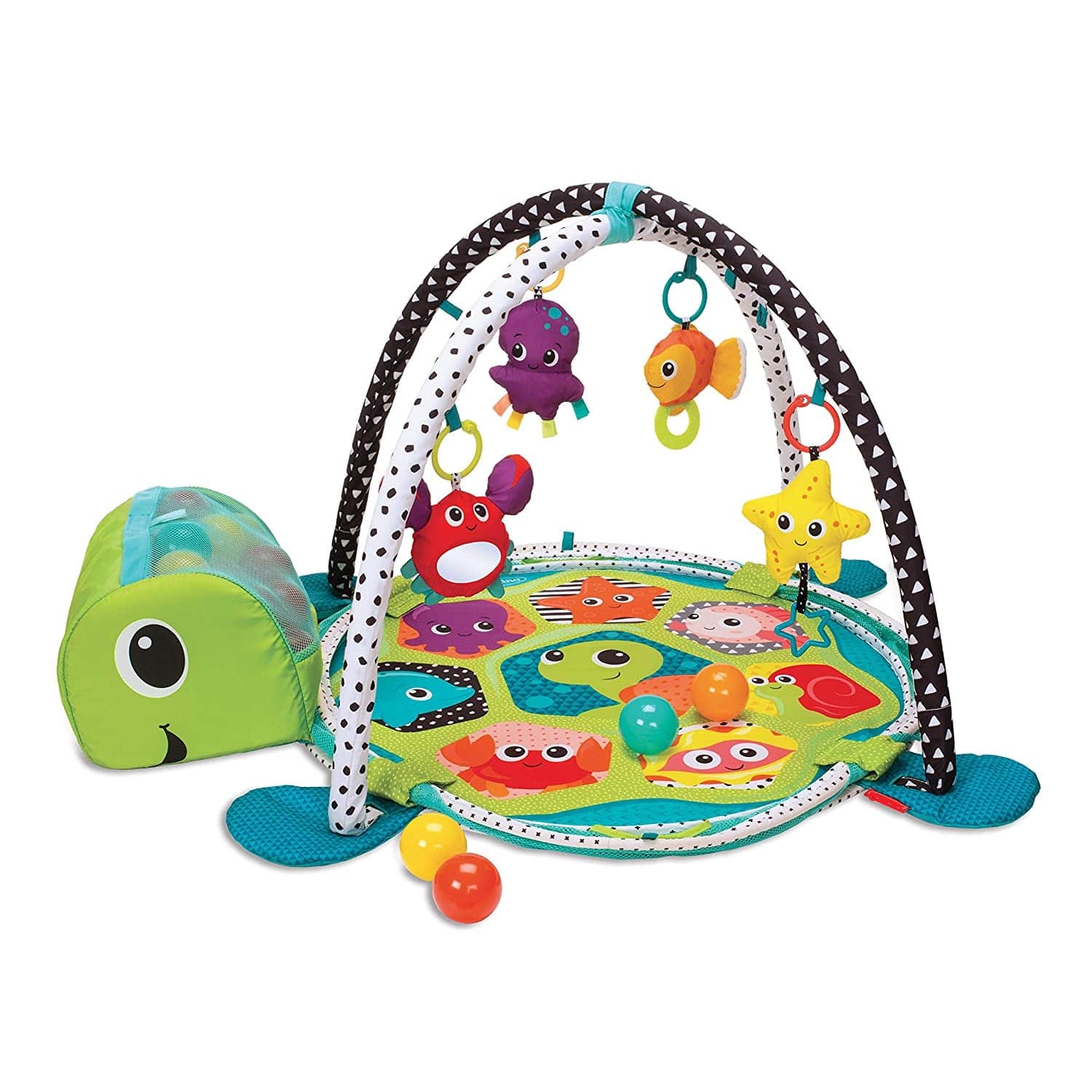 Little Angel 3in1 Baby Activity gym with ball pit Hippo