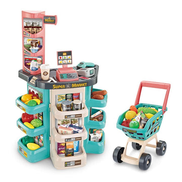 Little Angel Kids Supermarket with trolley