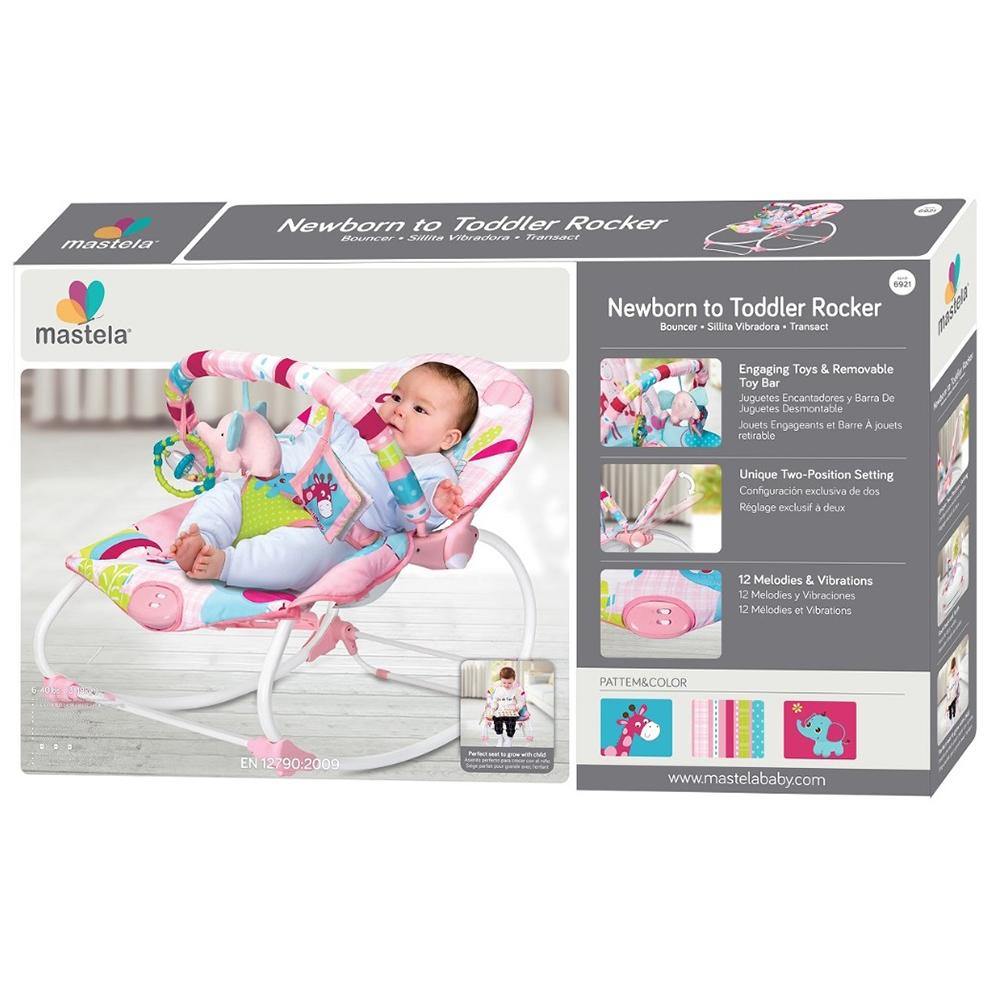 Mastela Newborn to Toddler Rocker - Pink - Little Angel Baby Store