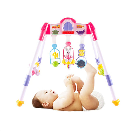 Goodway Baby Play Mat Activity Play Gym for 3+ Months - Pink