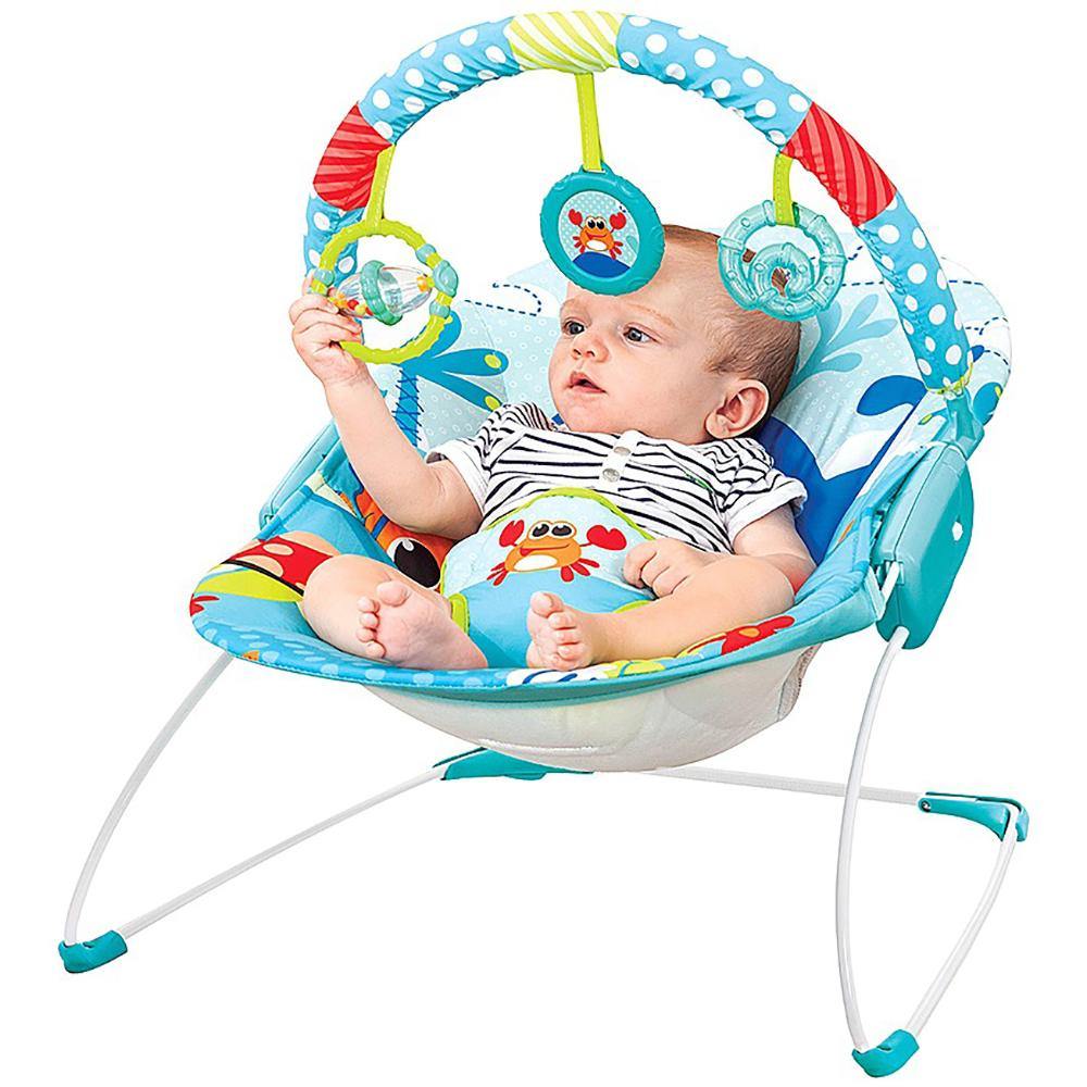 Mastela Baby Bouncer - Blue - Little Angel Baby Store