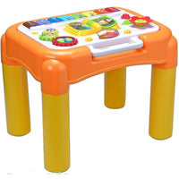 Goodway - Kids Toys Educational Drawing Table for 3+ Years - OrangeYellow