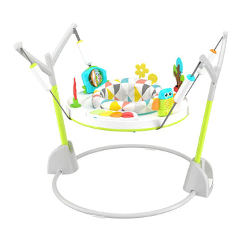 Yaya Duck Babylove Baby Jumper w/ Activity Toys - Grey