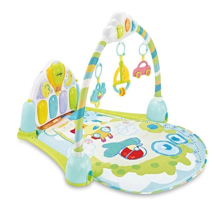 Goodway - Baby Play Mat W/ Piano for 3+ Years - Blue