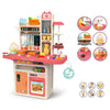 Beibe Good Electric Kitchen Set With 65 Accessories - Pink