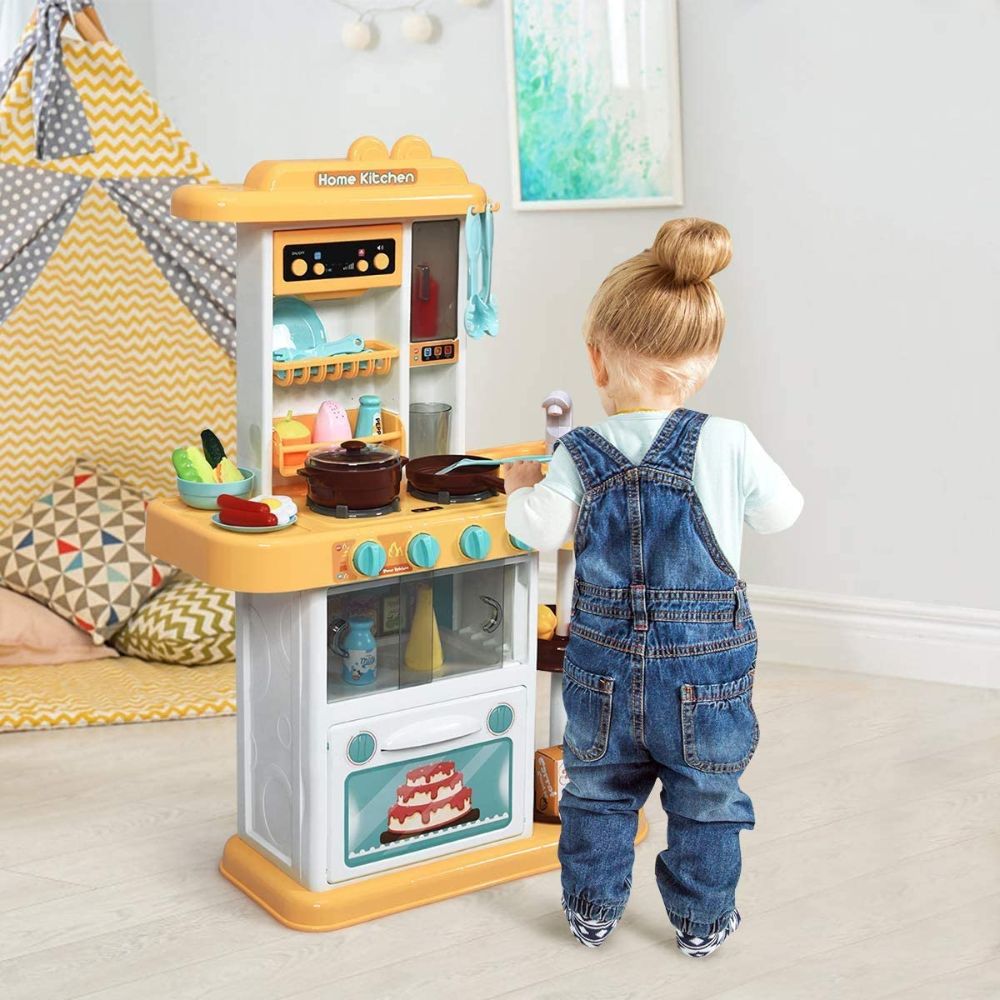 Beibe Good Kids Toys Electric Kitchen Pretend-play Toy with 38 Accessories