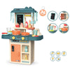 Beibe Good Kids Toys Electric Kitchen - Blue with 36 Accessories