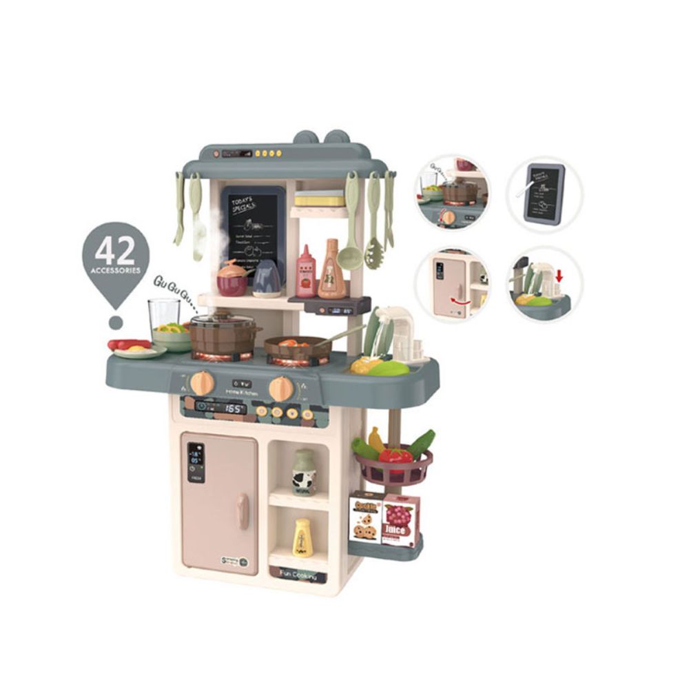 Beibe Good Kids Toys kitchen Playsets Toy with 42 Accessories