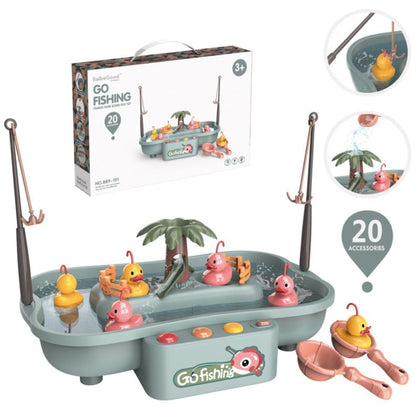 Beibe Good Kids Toys Fishing Game with 20 Accessories