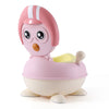 Little Angel Baby Chick Potty Training Seats For Children Boys And Girls Easy To Clean Bowl 1-3 Years - Pink