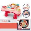 Baby Toys Activity Table Centre 3in1 Play Toy Red - Little Angel Baby Store
