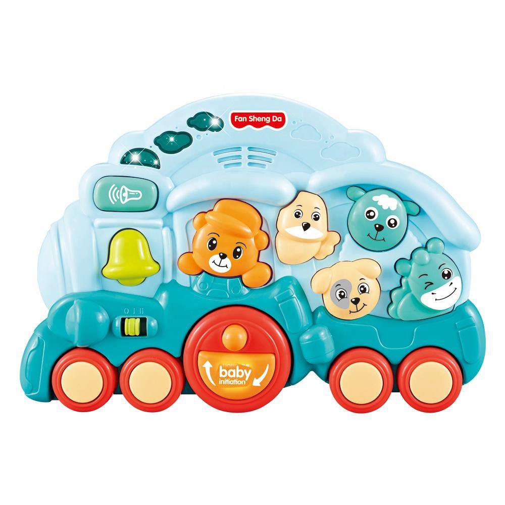 Baby Toys Activity Animal Train Play Centre Toy - Little Angel Baby Store