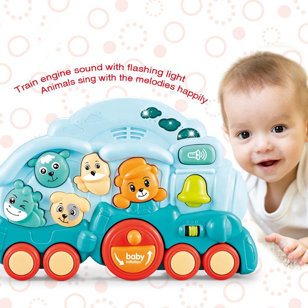 Baby Toys Activity Animal Train Play Centre Toy - Little Angel Baby Store