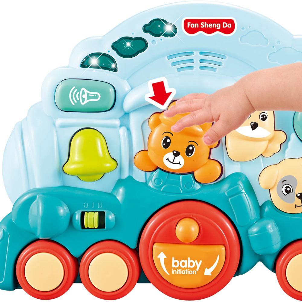 Baby Toys Activity Animal Train Play Centre Toy - Little Angel Baby Store