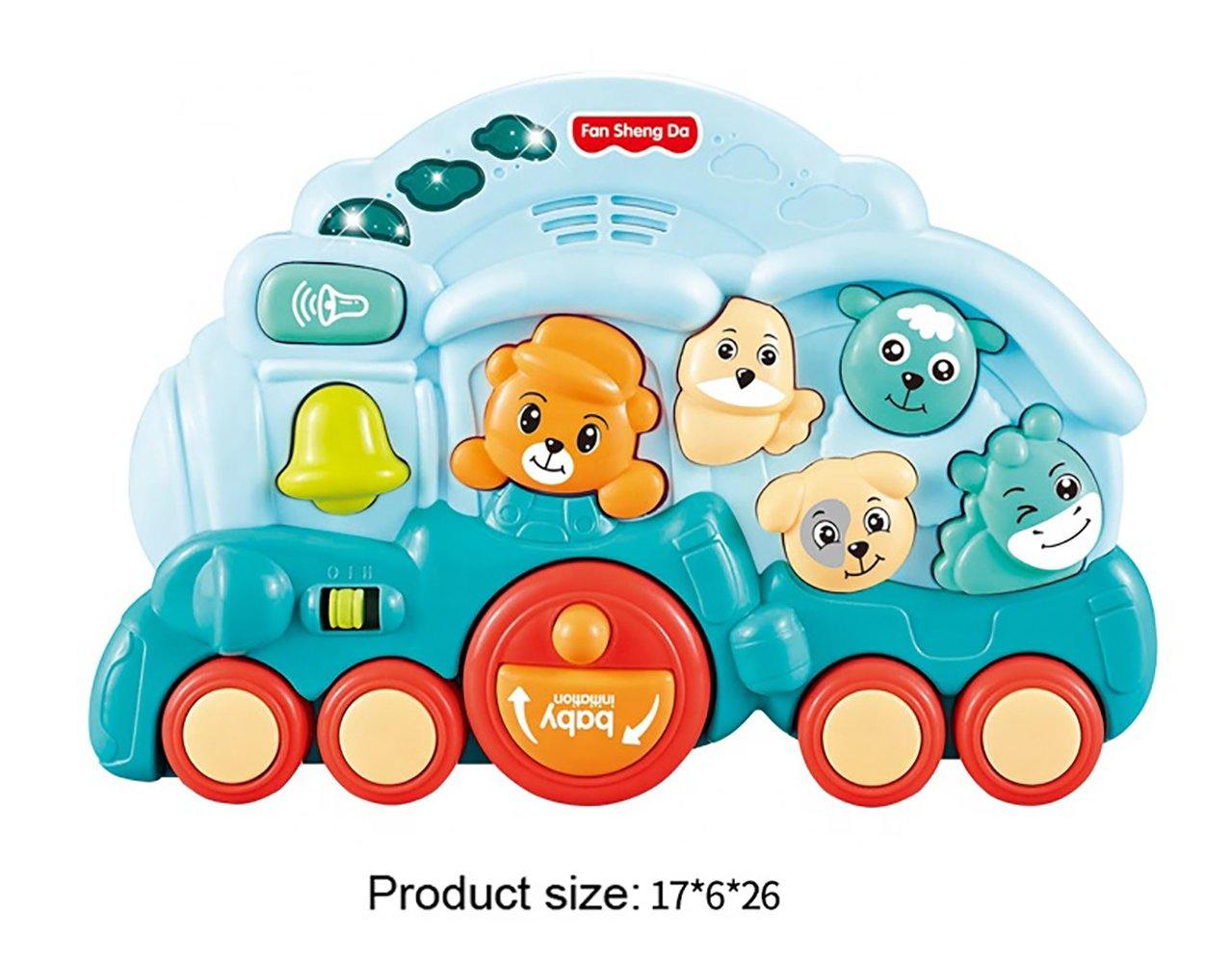 Baby Toys Activity Animal Train Play Centre Toy - Little Angel Baby Store