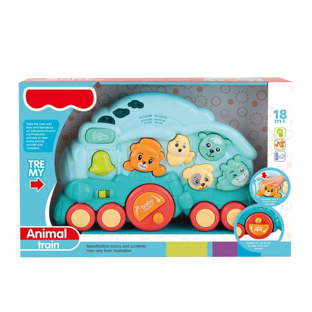 Baby Toys Activity Animal Train Play Centre Toy - Little Angel Baby Store