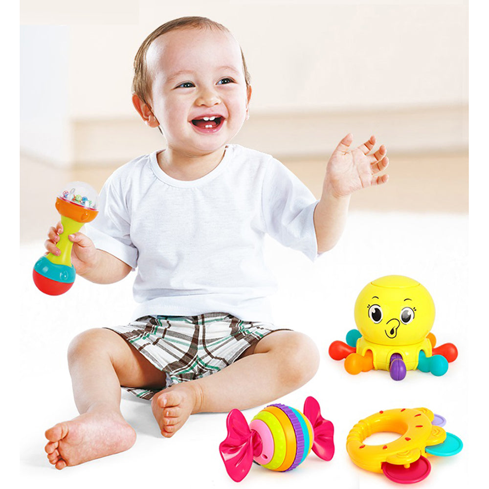 Hola Baby Toy Bell Ring Rattles Toys