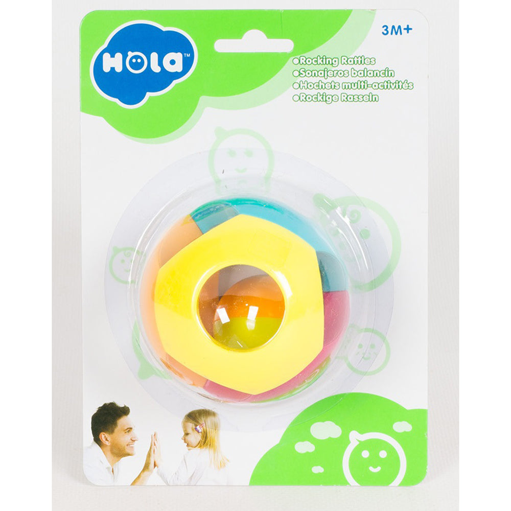 Hola Baby Toy Bell Ball Rattle